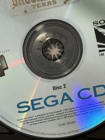 Ground Zero Texas (1993) Sega CD in Original Case *DISC 2 ONLY*