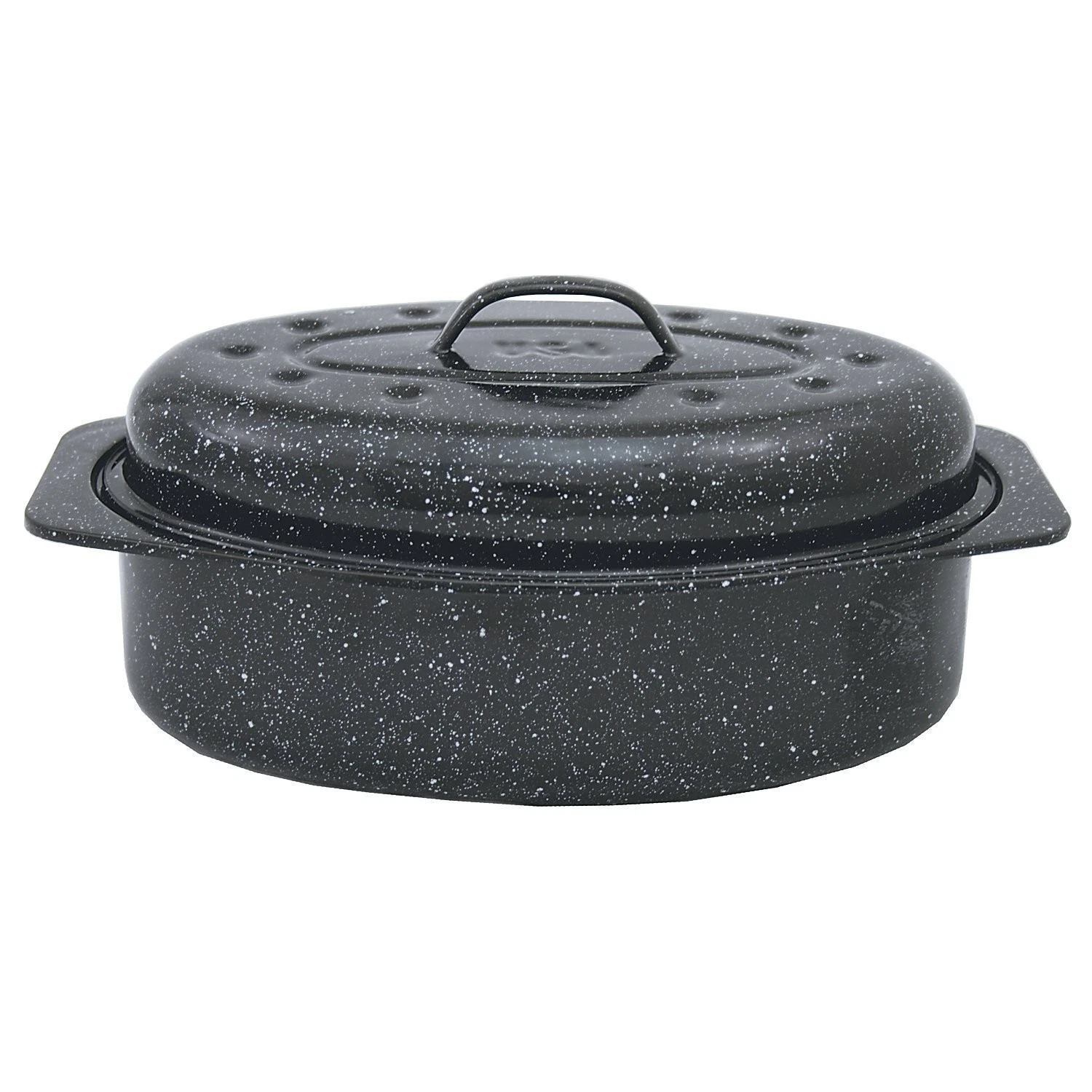Granite Ware 6106-2 F6106-2 Covered Oval Roaster, 13 inches, Black
Opens in a new window or tab