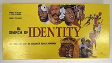 In Search of Identity Discover Black Heritage History Board Game 1984 COMPLETE