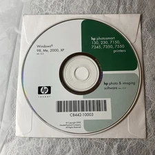 HP Invent 2002 Hp Photo & Imaging Software Rev 2.0 Disc