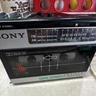 Sony Walkman WM-F15 AM/FM Stereo Cassette Player Dolby NR Belt Clip