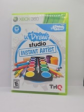 U Draw Studio Instant Artist Xbox 360 CIB Complete Tested  Working