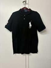Ralph Lauren Big Pony Polo Black Medium Fit Genuine