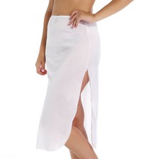 Vanity Fair 1176032 32 Inch Half Slip Star White L 