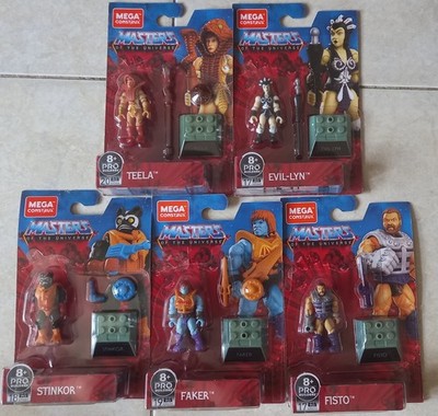 Mega Construx He-Man MOTU Heroes Serie 4 Full Set 5 Figuren komplett (2020)