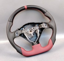 Subaru Impreza Sti Wrx Forester Flat Bottom Leather Steering Wheel
