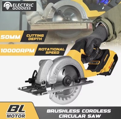 DeWalt Brushless Kreissäge 20V 1000W 10000RPM Kompatibel mit DeWalt 50mm 