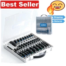 Durable 34-Piece Deep Nut Driver & Impact Driver Set - Guaranteed for One