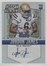 2015 Panini Prizm Collegiate Draft Picks Silver Jordon James #204 Auto 0v9