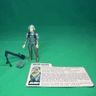 G.I. Joe 1982 Short Fuze Straight Arm complete with Filecard. High Grade.