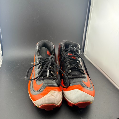 Nike Huarache 2KFilth Keystone Boys 6 Baseball Cleat Orange Black Athletic Shoes