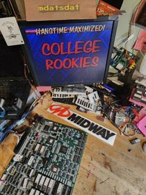NBA MAXIMUM HANGTIME PCB JAMMA ARCADE BOARD REV L1.03 MINIMAL SPRITE ISSUES.  