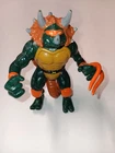 1997 TMNT Tricera Mike — Dino Turtles Michelangelo — Vintage Playmates —