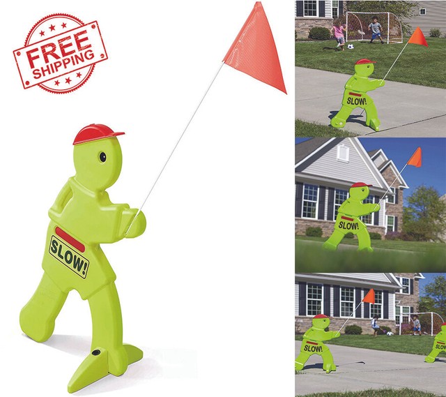 Step2 Kid Alert Outdoor Visual Safety Warning Slow Driveway Guard System Sign for sale online eBay
