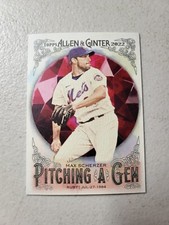 2022 Allen & Ginter Baseball Max Scherzer New York Mets Pitching a Gem #PAG-8 NM