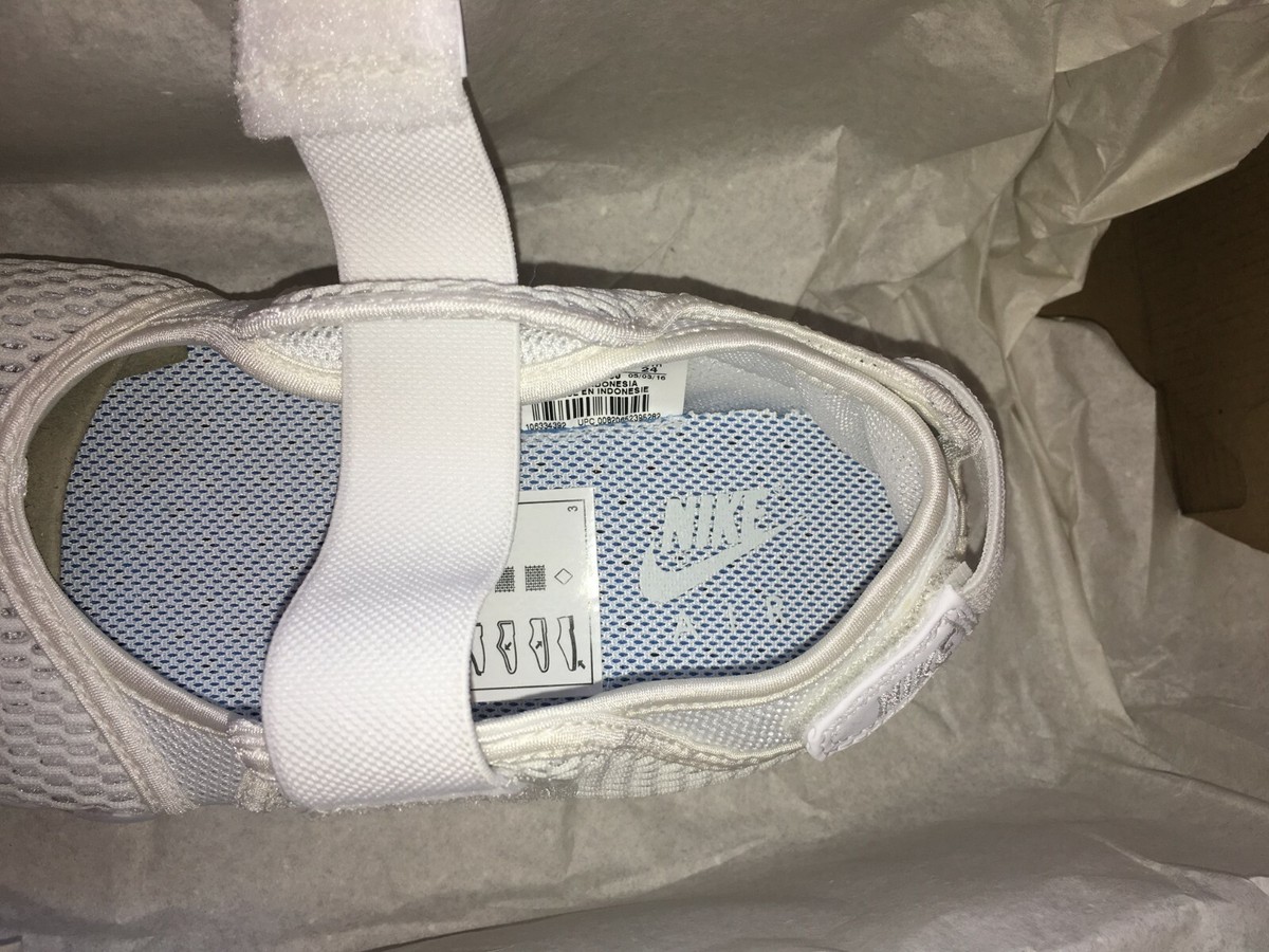 Nike Air Rift Breathe BR Women's White 848386-100 DS Pure Platinum