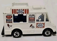 Vintage Hot Wheels GOOD HUMOR Ice Cream Truck, With Man Inside, (1983/Malaysia) 