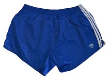 VINTAGE ADIDAS 1990'S BLUE SHORTS JERSEY SIZE M/L 42 ADULT