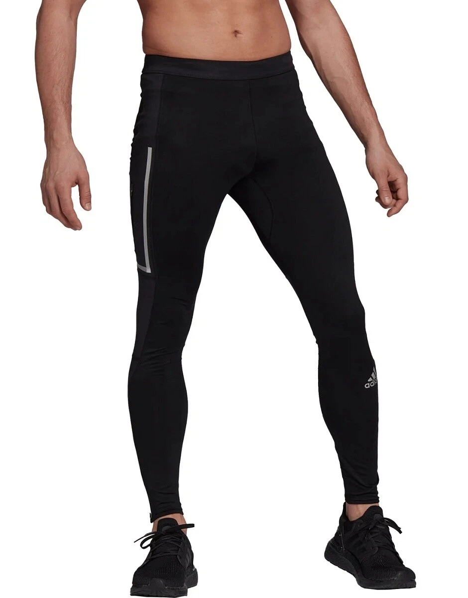 adidas Saturday Warm Running Tight Herren Lauftight Laufhose GT8933