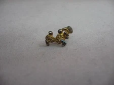 Very Interesting Design POODLE DOG Men's Tie Tack Lapel Pin ~