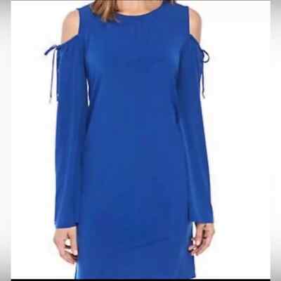 NEW Michael Kors Cold Shoulder Dress - Medium