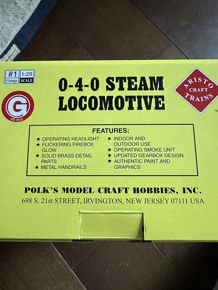 Aristo Craft Trains 2012 Version  0-4-0 Steam Locomotive  - Image 4 of 4