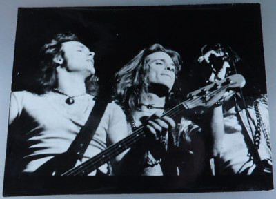 Original Foto Van Halen Paris um 1978 - Christian Rose zugeschrieben (109286)