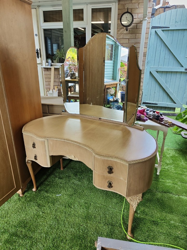 Walnut Works Vintage Dressing Table eBay
