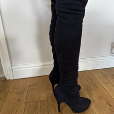 South Thigh High Boots Size 5 Band New With Box