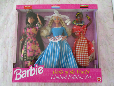 Barbie Dolls of the World Limited Edition GIFT SET 12043-Rare
