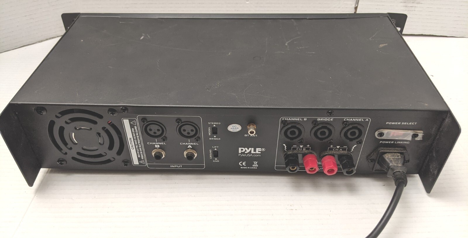 Pyle 2Channel Bluetooth Pro Audio Amplifier PTA1000BT Black eBay