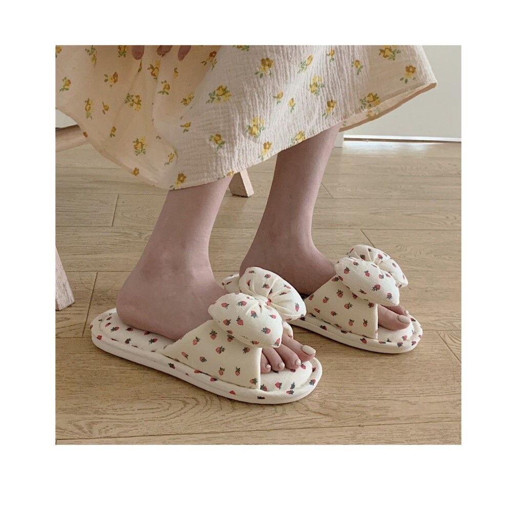 APL Sandali scorrevoli arco cuore antiscivolo scarpe lino ciabatte bambina