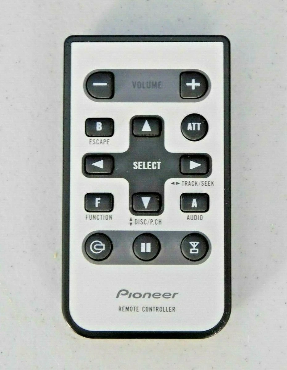 PIONEER CAR RADIO HEAD UNIT REMOTE CXC3173 BATTERY HAS BEEN REPLACED