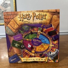 Harry Potter and the Sorcerer's Stone Trivia Board Game Mattel 2000