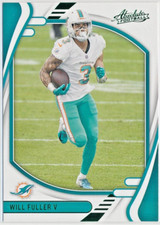 2021 Panini Absolute Football - Will Fuller V - Miami Dolphins - GREEN - #80