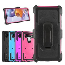 Funda protectora con clip a prueba de golpes ThinQ para LG Stylo 6/LG k51/lG K31/LG V60 ThinQ