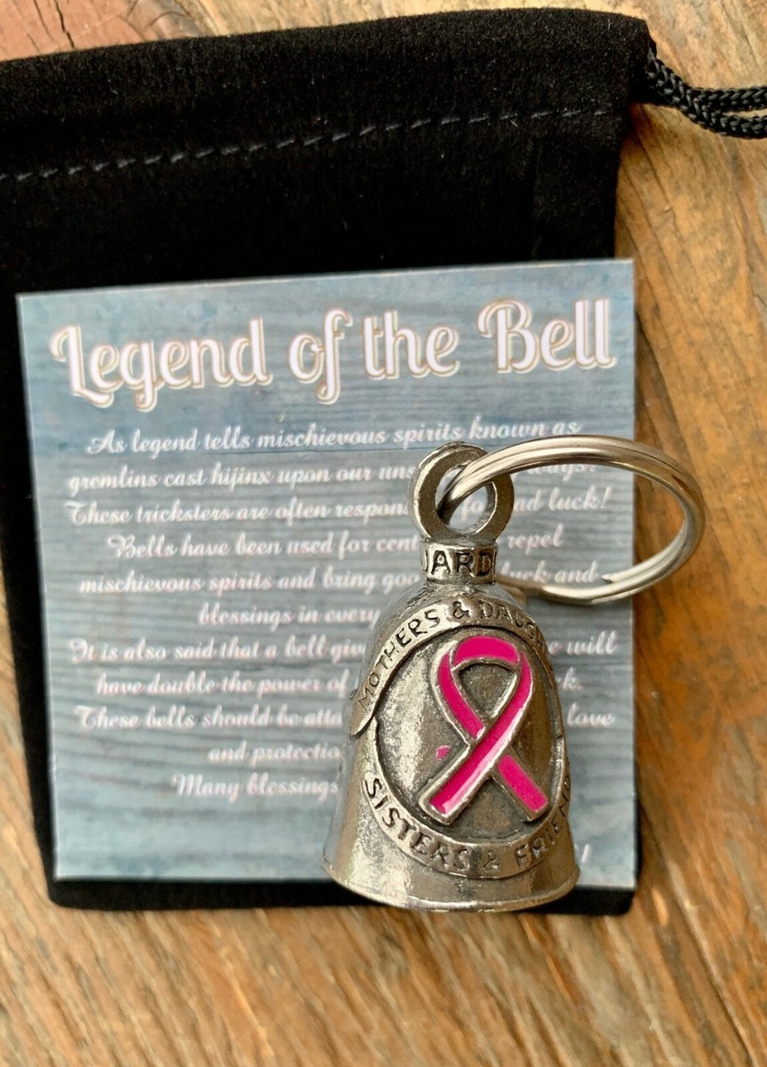 Vintage Ford Coup GUARDIAN Bell of Good Luck fortune pet keychain