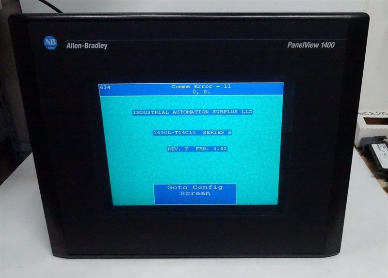 Allen Bradley PV1400 Panelview 1400 LT14C10 Flat Screen Devicenet 2711-T14C10