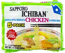 Sapporo Ichiban Chicken Flavored Noodle Soup 17.5 oz