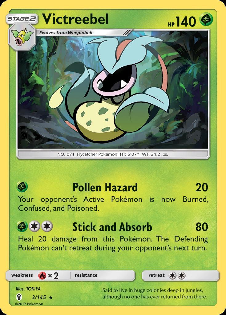 Pokemon Victreebel (3/187) Guardians Rising LP