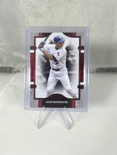 2024 Topps Tier One Red Foil /25 Base Alex Rodriguez #14 Texas Rangers