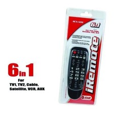 Nippon UNIVERSAL Remote Control 6 function TV Cable VCR AUX Satellite RCN506