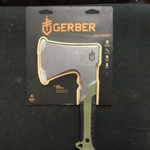 Gerber Pack Hatchet - with Sheath. Camping Hatchet,Sage Green