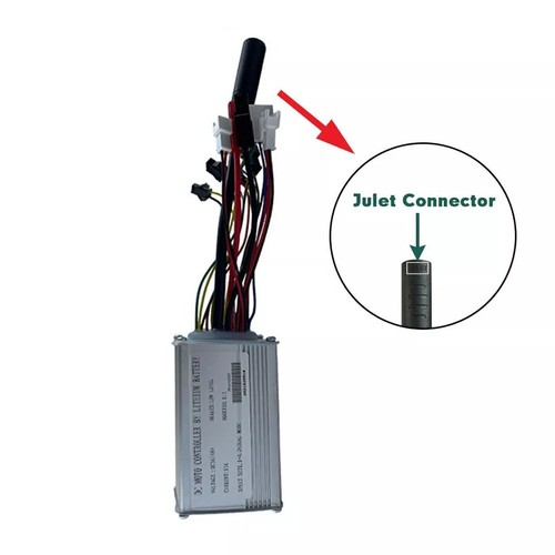 E-bike 36V 48V 6 FET 15A 250W Brushless Motor JN Controller For Electric Bicyc . - Picture 4 of 14