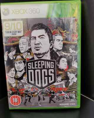 Sleeping Dogs XBox 360 NEU versiegelt VOLLSTÄNDIGE UK-Version
