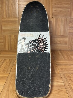 Skateboard Vintage Valterra Dragon Années 80 - Complet Double Roues Aigle, Old School