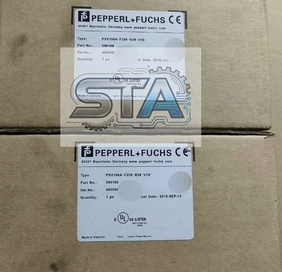 PEPPERL+FUCHS PXV100A-F200-B28-V1D Brand New Optical card reader