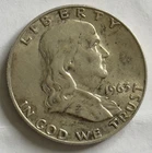 1963 Franklin Half Dollar 50C Circulated 90% Silver Business Strike US Coin
