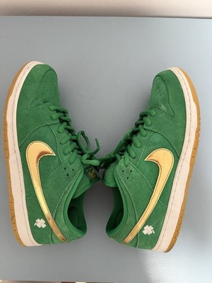 Nike SB Dunk Low St. Patrick's Size 14