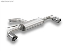 Remus Edelstahl Duplex Sportauspuff VW Golf 6 GTI je 102mm scharfkantig